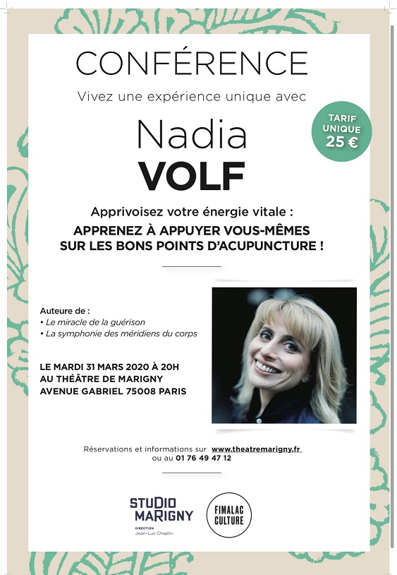 Conférence Nadia Volf